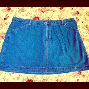 Like New Woman Within Denim Skorts size 26W.